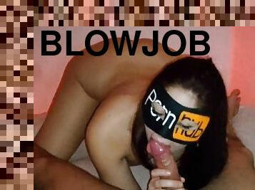 Fantastic sensual blowjob with oral creampie 4K