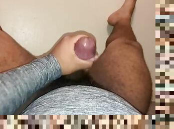 Stroking My Big Cock