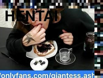 teta-grande, chupanços, hentai, mamas, rabo, gigante