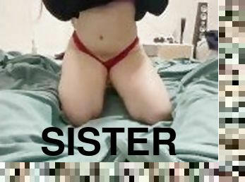 my sister in law with big tits visits me while my stepbrother rests