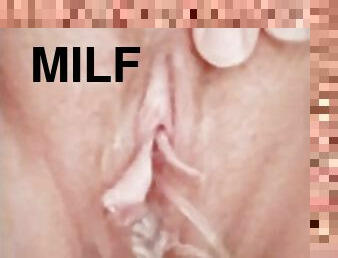 kencing, vagina-pussy, isteri, amatir, jenis-pornografi-milf, latina, wanita-gemuk-yang-cantik, basah, minum