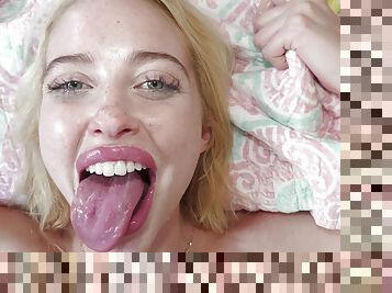 Nothing makes Chloe Cherry happier than getting eaten out and fucked