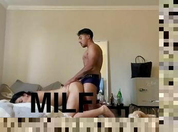 Trans College Guy Fucks MILF Girlfriend