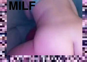 Milf Riding And Cumming On My 8 Inch Dildo????????????