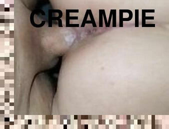 Swedish teen gets filled with creampie