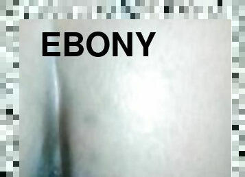Eating ebony pussy
