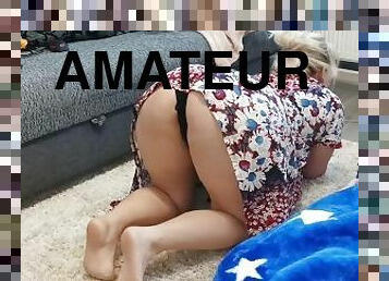 Filled with Cum Big Ass Blonde