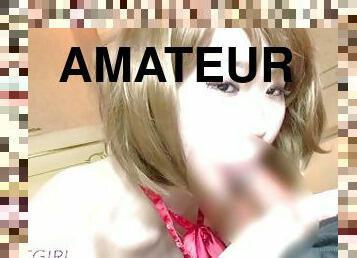 asiatique, amateur, fellation, ejaculation-sur-le-corps, ados, branlette, point-de-vue, ejaculation, assez, sperme