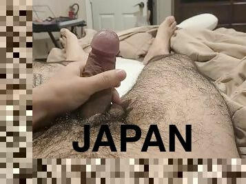 Cumming so hard from watching Japanese porn