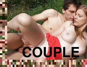 Young Couple Fucking In Nature