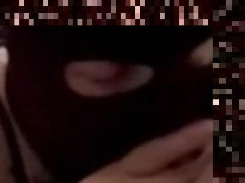 Ski Mask Blowjob From Thief