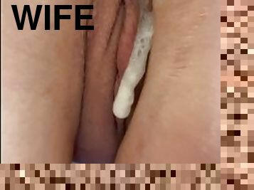Wife takes full load