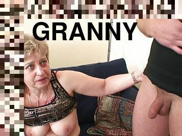 Granny Double Penetration After Pussy Fingering
