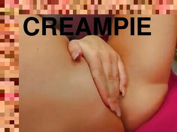 A deep anal ends up in a creampie for a hot brunette