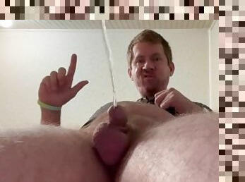 Man Peeing in the Toilet  Camera Between Legs - BlondNBlue222