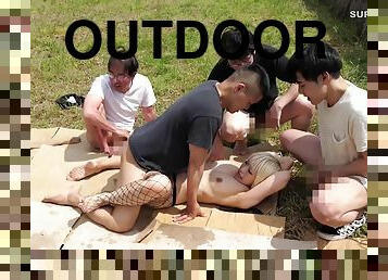 508hyk-063 Real Intercourse In An Outdoor Exposure Circ