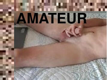 masturbation, amatör, cumshot, hemmagjord, sprut, ensam, kuk