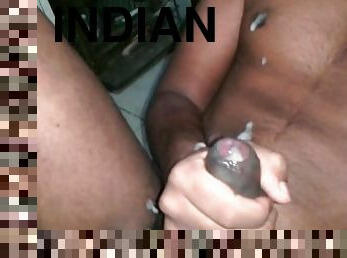 Hot sri Lankan gay boy shoots cum on his nipple (Old Video)