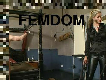 bdsm, blond, fetish, latex, bondage, femidom