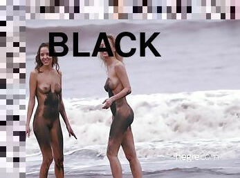 Clover And Black Beach Bali Shoot With Natalia Black