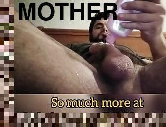 Handsome motherfucker jerking off with fleshlight and pov cumshot more at OF