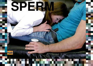 hemşire, anal, sperm