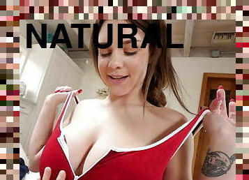 Teen huge natural tits Gabbie Carter