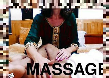 Beautiful Princess Hands Massage Body