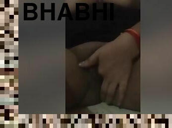Home Alone Bhabhi Self Fingering Pussy And Pressing Boobs