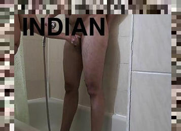 Indian Stepmom Washing Stepsons Cock And Ass
