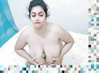 White Indian Chubby Girl Full Nude Show