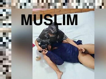 Booty Muslim Slut Smoking While Sucking And Fucking Uncut Cock