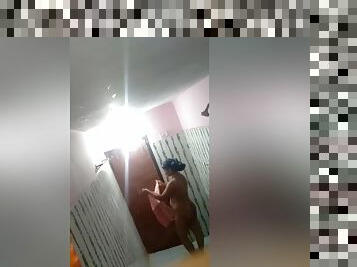 Today Exclusive- Desi Tamil Bhabhi Bathing Record In Hidden Cam