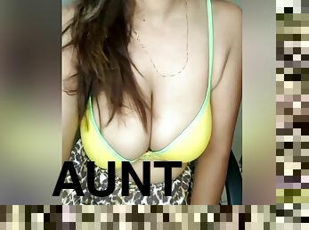 Aunty Big Boobs Press Hot Masti