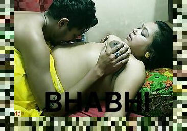 Hot Sexy Bhabhi Ko Bhaiya Ne Whole Day Chuda! Homemade Sex