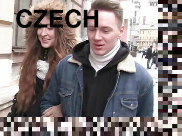 Czech girl picked up on the street