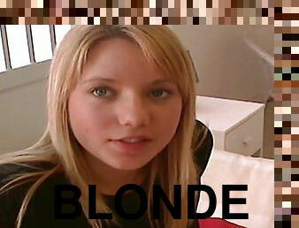 Blonde's pussy ruined