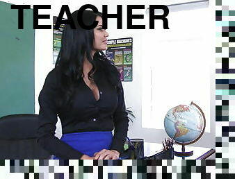 Hot teacher's pussy