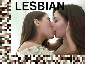 Lesbian bed love