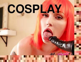 Ass To Mouth Scene With Cosplay And Fuck Machine