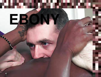 Hot ebony Ana Foxxx gets pussy licked orgasm