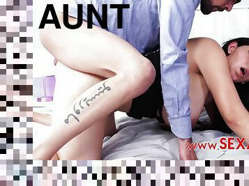 Hot And Perverted Auntie  Part 3  Anal - Kari Cachonda