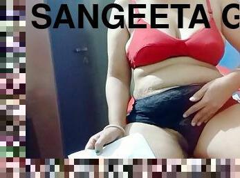 Sangeeta gets turned on by her lover with a hot Telugu audio