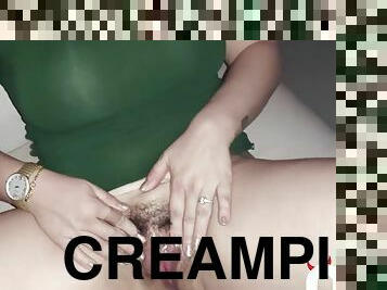 Multiple creampie at glory hole