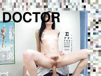 Patient Marley Brinx and doctor Keiran Lee in Cunnilingus Medical Study