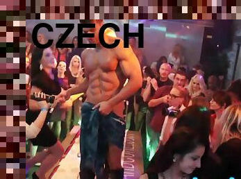 It is a real czech CFNM party