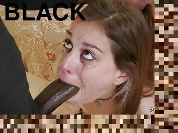 Black bf caught 18yo schoolgirl licking step mommy