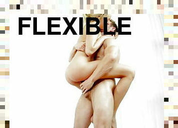 Super flexible beautiful Yoga expert in love