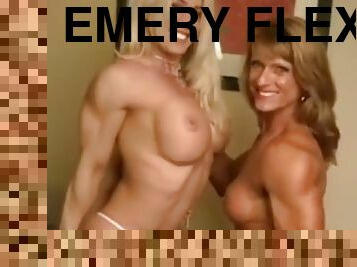 Emery flexing 2