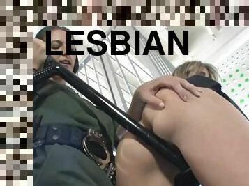 Lesbian domination in jail